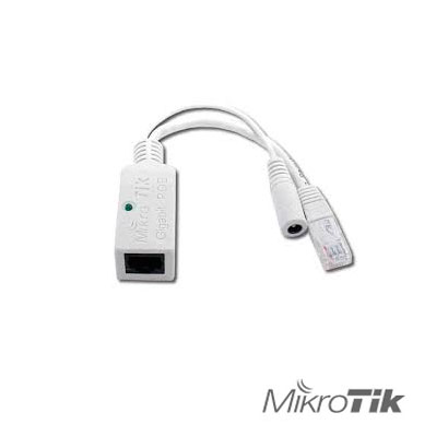 PoE Pasivo para Equipos Mikrotik 10/100/1000 Mbps PoE Pasivo para Equipos Mikrotik 10/100/1000 Mbps