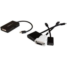 StarTech.com Adaptador de vídeo externo triple head Mini DisplayPort a DVI HDMI y DP conversor StarTech.com Adaptador de vídeo externo triple head Mini DisplayPort a DVI HDMI y DP conversor