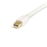 StarTech.com Cable Adaptador de 2m de Monitor Mini DisplayPort 1.2 Macho a DP Macho - 4k Blanco