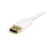 StarTech.com Cable Adaptador de 2m de Monitor Mini DisplayPort 1.2 Macho a DP Macho - 4k Blanco