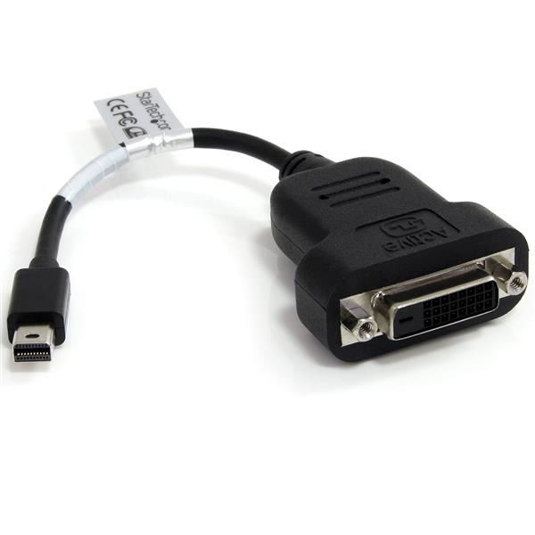 StarTech.com Adaptador Vídeo Mini DisplayPort a DVI - Conversor Mini DP - 1920x1200 - Activo StarTech.com Adaptador Vídeo Mini DisplayPort a DVI - Conversor Mini DP - 1920x1200 - Activo