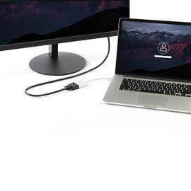 StarTech.com Adaptador Vídeo Mini DisplayPort Mini DP a DVI-I - Conversor Pasivo - 1920x1200 - Blanco