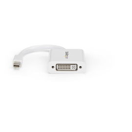 StarTech.com Adaptador Vídeo Mini DisplayPort Mini DP a DVI-I - Conversor Pasivo - 1920x1200 - Blanco