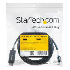 StarTech.com Cable Adaptador Mini DisplayPort a HDMI de 3m - 4K 30Hz StarTech.com Cable Adaptador Mini DisplayPort a HDMI de 3m - 4K 30Hz