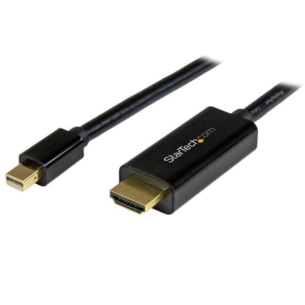 StarTech.com Cable Adaptador Mini DisplayPort a HDMI de 5m - 4K 30Hz StarTech.com Cable Adaptador Mini DisplayPort a HDMI de 5m - 4K 30Hz