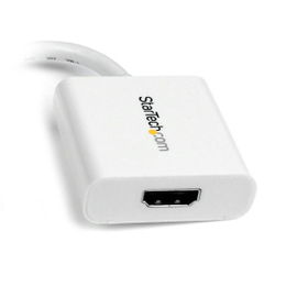 StarTech.com Adaptador Conversor de Vídeo Mini DisplayPort DP a HDMI - 1920x1200 - Pasivo - Blanco