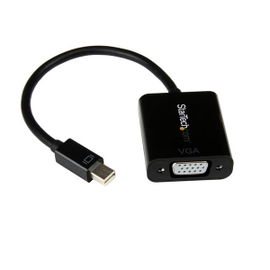 StarTech.com Cable Adaptador Conversor de Vídeo Mini DisplayPort a VGA - Convertidor Mini DP - 1920x1200 StarTech.com Cable Adaptador Conversor de Vídeo Mini DisplayPort a VGA - Convertidor Mini DP - 1920x1200