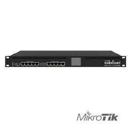 MikroTik RouterBOARD RB3011UiAS-RM - Router - GigE - montaje en rack - 443x92x44mm - RouterOS - Ram: 1GB