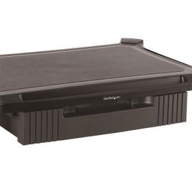 StarTech.com Base con Cajón para Monitor - de Altura Ajustable con Columnas Apilables - con Soporte para Pantallas hasta 32 Pulgadas
