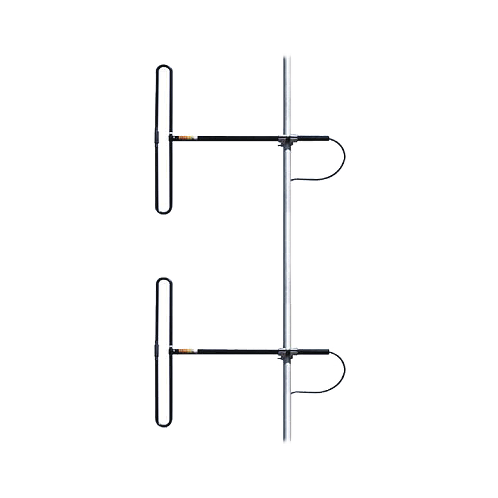 Antena Base de 2 Dipolos para 138-174 MHz, 3 dB de Ganancia, N Macho