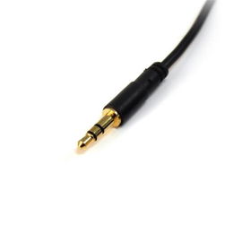 StarTech.com MU15MMS cable de audio 4,6 m 3,5mm Negro