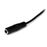 StarTech.com Cable de 2m de Extensión Alargador de Auriculares Mini-Jack 3,5mm Estéreo Macho a Hembra - Delgado