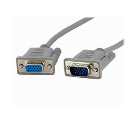 StarTech.com Cable de 3m de Extensión de Vídeo VGA para Pantalla Macho a Hembra