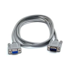 StarTech.com Cable de 3m de Extensión de Vídeo VGA para Pantalla Macho a Hembra