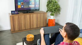 Microsoft All-in-One Media Keyboard teclado RF inalámbrico QWERTY Inglés Negro