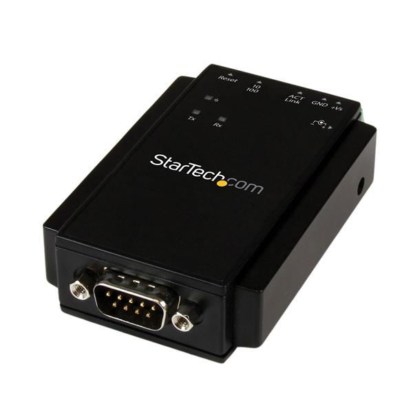 StarTech.com Servidor IP Ethernet de Dispositivos Serie con 1 Puerto RS-232 - Adaptador Serial de Montaje en Riel DIN StarTech.com Servidor IP Ethernet de Dispositivos Serie con 1 Puerto RS-232 - Adaptador Serial de Montaje en Riel DIN