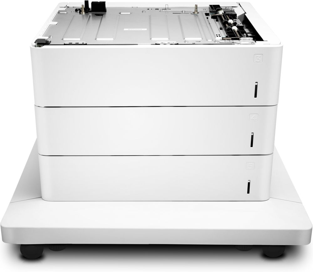 HP Alimentador de hojas y soporte de la impresora Color LaserJet de 3x550