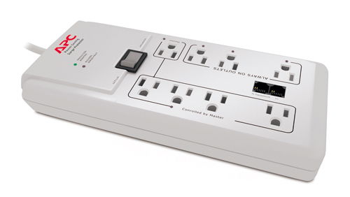 APC P8GT limitador de tensión Blanco 8 salidas AC 120 V 1,83 m APC P8GT limitador de tensión Blanco 8 salidas AC 120 V 1,83 m