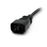 StarTech.com PAC100 cable de transmisión Negro 0,3 m C14 acoplador NEMA 5-15R