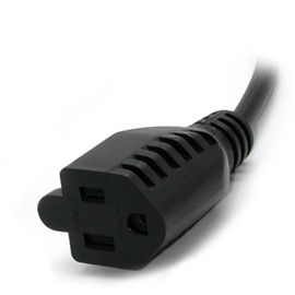 StarTech.com PAC100 cable de transmisión Negro 0,3 m C14 acoplador NEMA 5-15R
