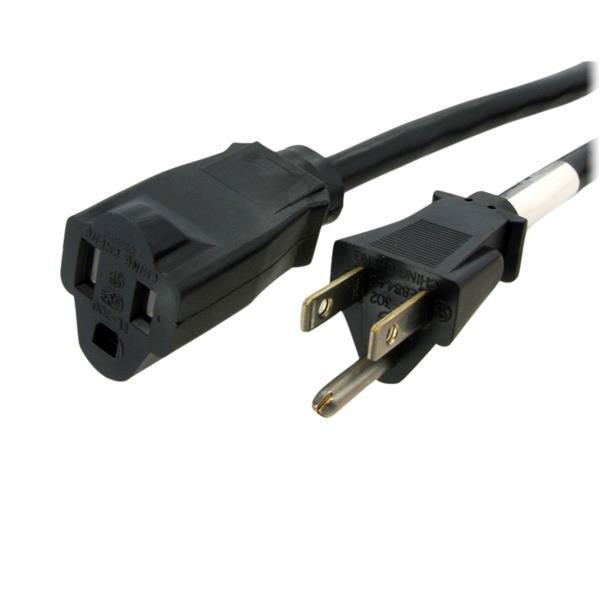 StarTech.com PAC1016 cable de transmisión Negro 1,8 m NEMA 5-15P StarTech.com PAC1016 cable de transmisión Negro 1,8 m NEMA 5-15P