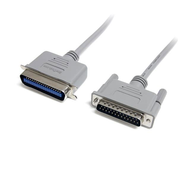 StarTech.com 6 ft. Parallel Printer Cable cable de impresora 1,83 m Gris StarTech.com 6 ft. Parallel Printer Cable cable de impresora 1,83 m Gris