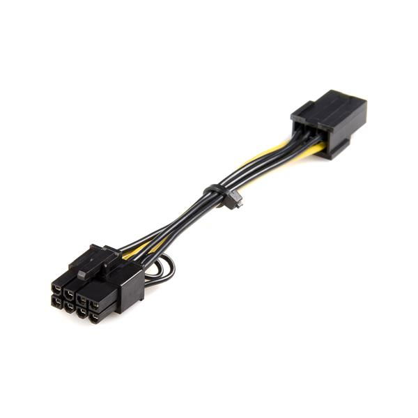 StarTech.com Cable adaptador de alimentación PCI Express de 6 pines a 8 pines StarTech.com Cable adaptador de alimentación PCI Express de 6 pines a 8 pines
