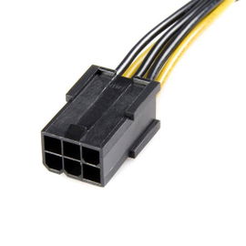 StarTech.com Cable adaptador de alimentación PCI Express de 6 pines a 8 pines StarTech.com Cable adaptador de alimentación PCI Express de 6 pines a 8 pines