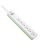 APC PE66W limitador de tensión Verde, Blanco 6 salidas AC 120 V 1,83 m