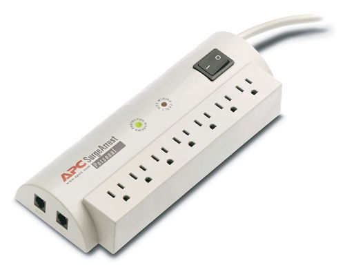 APC PER7T Personal SurgeArrest Beige 7 salidas AC 120 V 1,8 m