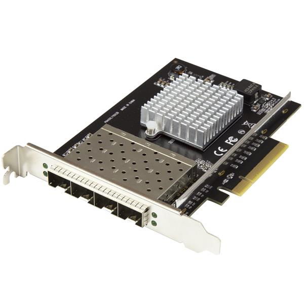 StarTech.com PEX10GSFP4I adaptador y tarjeta de red Interno Fibra 20000 Mbit/s