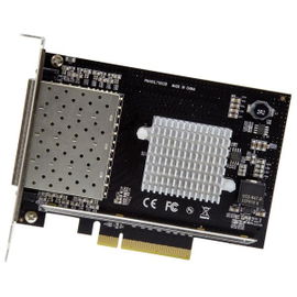 StarTech.com PEX10GSFP4I adaptador y tarjeta de red Interno Fibra 20000 Mbit/s