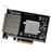 StarTech.com PEX10GSFP4I adaptador y tarjeta de red Interno Fibra 20000 Mbit/s