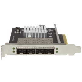 StarTech.com PEX10GSFP4I adaptador y tarjeta de red Interno Fibra 20000 Mbit/s