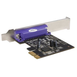 StarTech.com Adaptador Tarjeta PCI-Express PCIe Paralelo de 1 Puerto DB25 IEEE1284 - SPP EPP ECP