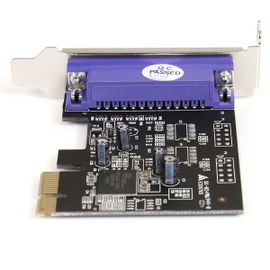 StarTech.com Adaptador Tarjeta PCI-Express Perfil Bajo Paralelo de 1 Puerto DB25 IEEE1284 - SPP EPP ECP