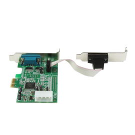 StarTech.com Tarjeta Adaptadora PCI Express de 2 Puertos Serie de Perfil Bajo RS232 UART 16550 Serial
