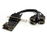 StarTech.com Tarjeta Adaptadora PCI Express PCIe de 4 Puertos Serie con Cable Multiconector RS232 Serial