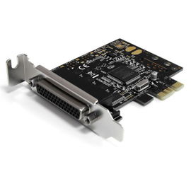 StarTech.com Tarjeta Adaptadora PCI Express PCIe de 4 Puertos Serie con Cable Multiconector RS232 Serial