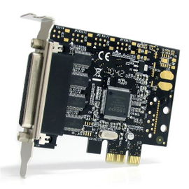 StarTech.com Tarjeta Adaptadora PCI Express PCIe de 4 Puertos Serie con Cable Multiconector RS232 Serial