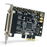 StarTech.com Tarjeta Adaptadora PCI Express PCIe de 4 Puertos Serie con Cable Multiconector RS232 Serial