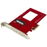 StarTech.com PEX4SFF8639 tarjeta y adaptador de interfaz Interno U.2