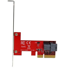 StarTech.com Tarjeta Adaptador PCI Express x4 a SFF-8643 para SSD U.2 NVMe PCIe