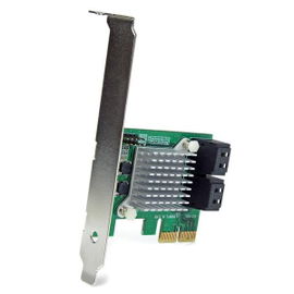 StarTech.com Tarjeta Adaptadora Controladora PCI Express PCI-E SATA 3 III 6Gbps RAID 4 Puertos con HyperDuo StarTech.com Tarjeta Adaptadora Controladora PCI Express PCI-E SATA 3 III 6Gbps RAID 4 Puertos con HyperDuo