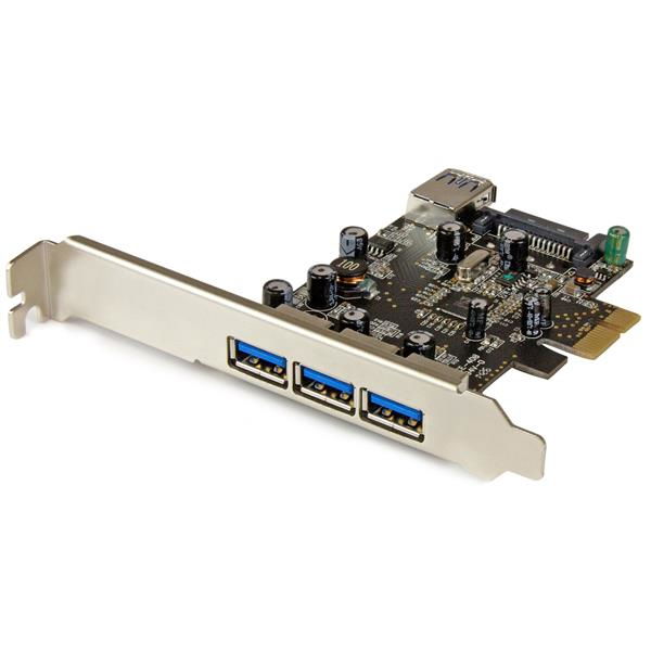 StarTech.com Tarjeta PCI Express con 4 Puertos USB 3.0 StarTech.com Tarjeta PCI Express con 4 Puertos USB 3.0