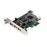 StarTech.com Adaptador Tarjeta PCI Express Perfil Bajo USB 2.0 Alta Velocidad - 3 Externos y 1 Interno