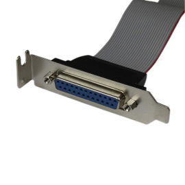 StarTech.com Adaptador de 40cm Header Cabezal Bracket Paralelo Perfil Bajo DB25 a IDC26 Pines Placa Base StarTech.com Adaptador de 40cm Header Cabezal Bracket Paralelo Perfil Bajo DB25 a IDC26 Pines Placa Base
