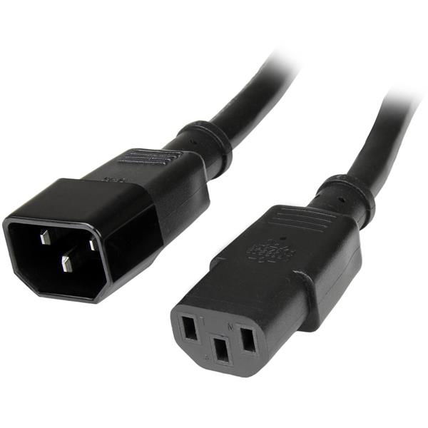 StarTech.com PXT100146 cable de transmisión Negro 1,83 m C13 acoplador C14 acoplador StarTech.com PXT100146 cable de transmisión Negro 1,83 m C13 acoplador C14 acoplador