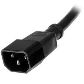 StarTech.com PXT100146 cable de transmisión Negro 1,83 m C13 acoplador C14 acoplador StarTech.com PXT100146 cable de transmisión Negro 1,83 m C13 acoplador C14 acoplador