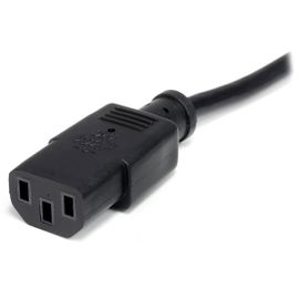 StarTech.com PXT10125 cable de transmisión Negro 7,62 m NEMA 5-15P C13 acoplador